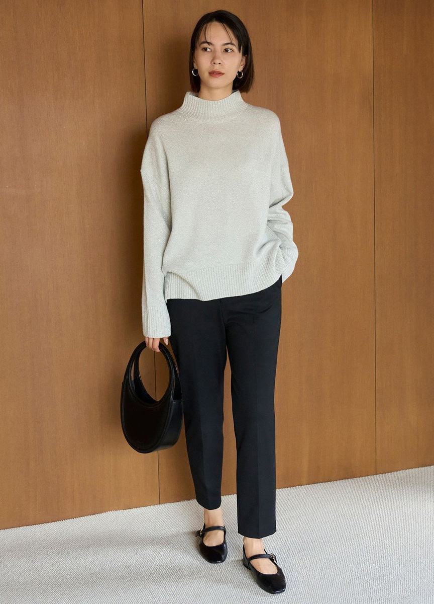 美型暖感錐形褲